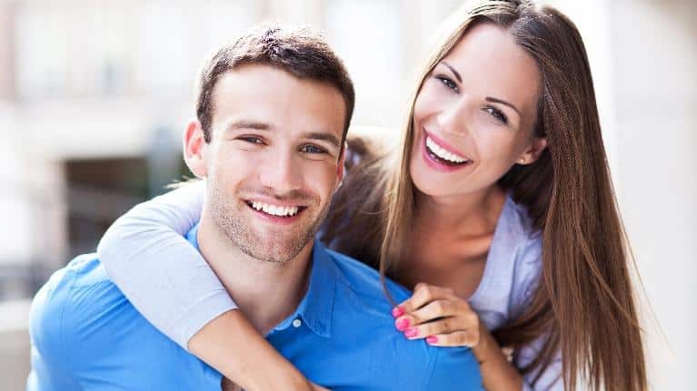 Young Smiling Couple | Phinney Ridge Dental