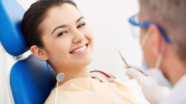 Woman Having Teeth Cleaned | Phinney Ridge Dental